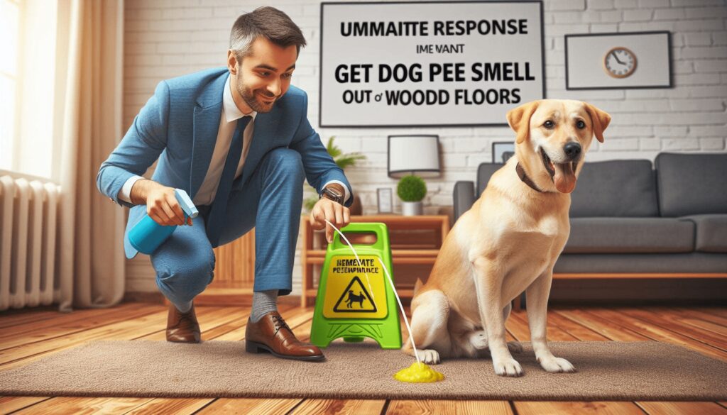 How to Get Dog Pee Smell out of Wood Floors